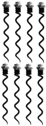 KOMBIUDA 2 Sätze Spiralkorkenzieher-ersatzbits Weinöffner-zubehör Aus Metall Für Das Reparaturset Installieren 4 Stück * 2