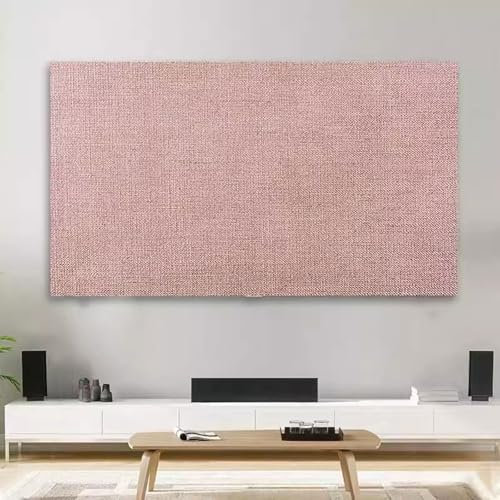 Thick Cotton and Linen TV Dust Cover - Indoor 19-80 Inch LCD LED Screen Protect Cover - Universal Color:color10 Size:24in