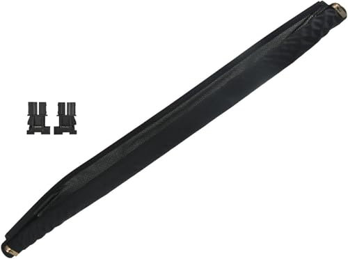 Merautop SJ Sonnenblende Sonnenschutz Auto Sonnendach Visier Rollo mit Clips Schiebedach Sonnenschutz Ersatz für Passat B7 Q5 8R Alhambra Leon 5F Yeti Superb 3T Autozubehör Teil# 1K9877307B Schwarz