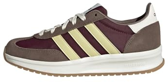 adidas Women's Run 70S 2.0 Shoes, Maroon/Powder Yellow/Earth Strata, 7.5 UK