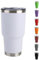 Home Universal ® Termo de Café Acero Inoxidable, Vaso Térmico con Aislamiento, 12h Caliente / 24h Frío, para agua, té caliente y frio (Blanco, 900 ML)