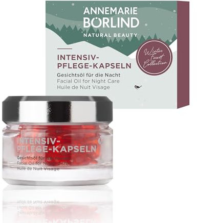 ANNEMARIE BÖRLIND INTENSIV-PFLEGE-KAPSELN LIMITED EDITION (18ml - 50 Stück) – Für alle Hauttypen, Stärkende Anti-Aging Pflege, Feuchtigkeits-Booster, natürliche Hautpflege, strahlender Teint, Vegan