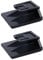 Clip Supporto per T.pass - 2 Pezzi Clip per Telepedaggio 2019 Sistema di Fissaggio Removibile, 3 x 3 cm, Porta T.pass per auto,Clip di supporto per Telepedaggio (modello T.Pass 2019) per auto, Nero