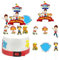 7 Stück Tortendeko Geburtstag,Happy Birthday Kuchen Deko,Kuchenaufsatz,Muffin Geburtstag Deko,Cupcake Topper,Cake Decoration für Junge Mädchen Themen Kindergeburtstag Party