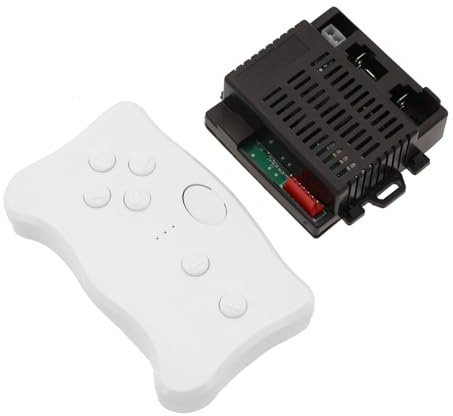 Marchfunny Télécommande et récepteur de voiture électrique pour enfants, pour récepteur et contrôleur Weelye, 6 V/12 V/24 V (RX23 A 12 V ensemble complet)