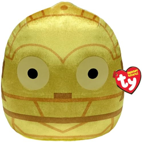 TY Starwars Kuscheltier C-3PO Squish a Boo 31cm - Plüschspielzeug.