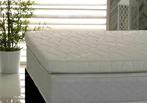 Visco Therapy Memory Foam, Firm Comfort, 3Inch (7.5cm) Mattress Topper with Free Luxury Cover (3FT Single)