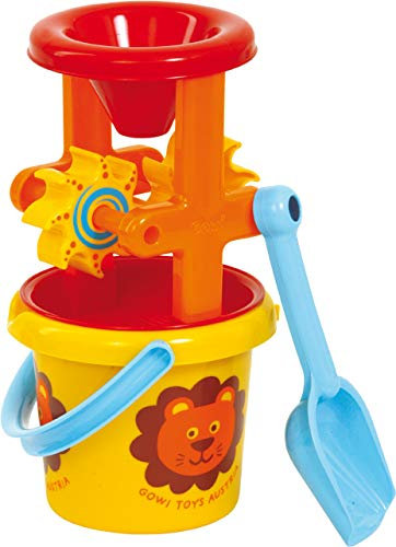 GOWI 558-35-Sand Set Mühle, 3teilig, Sandkästen und Sandspielzeug