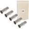 Adaptout 5x Adattatore da antenna TV coassiale RF femmina a connettore a vite tipo F femmina per cavo coassiale marca francese