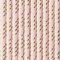 Partydeco.pl - Cannucce di carta rosa con spirali dorate, 10 pezzi