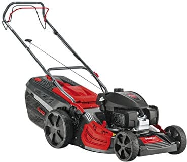 AL-KO Benzin-Rasenmäher Highline 51.9 SP-H (51 cm Schnittbreite, 3.2 kW Leistung, mit Radantrieb, zentrale Schitthöhenverstellung, Mulchfunktion, Seitenauswurf, für Rasenflächen bis 1800 m²)