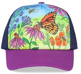Sunday Afternoons - Kids Artist Series Trucker Cap - Kappe mit Naturmotiven, Größe:OS, Farbe SA:ButterflyandBees