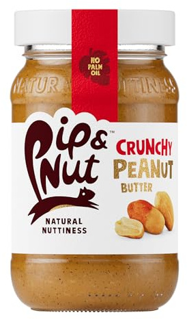 Pip & Nut Krispigt jordnötssmör, 6 x 300 g