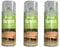YSAMAX All Purpose Matt Varnish Professional Spray for Furniture, Metal, Wood, Plastic, Glass and More 250ml (Pack of 3)