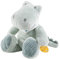 Nattou Mini-Kuscheltier aus Polyester, Krokodil Romeo, Integrierte Rassel, Ca. 20 cm, Romeo, Jules und Sally, Hellblau