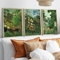 Dittelle Henri Rousseau Forest Scenery Animal Poster Jungle Retro Canvas Painting Nordic Home Decor Wall Art Picture for Living Room15.7x 23.6(40x60cm) x3 No frame