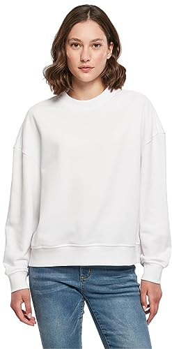 Build Your Brand Damen By212-ladies Oversized Crewneck Sweatshirt