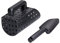 YUMILI 2 Piece Sand Spoon and Shovel Set Treasure Digging Tool with Handle Underground Metal Detector