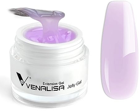 VENALISA Lila Purple Builder Nail Gel für Nägel 50ml Aufbaugel für Gelnägel Nagel verlängerungs Gel Kit Nail Art Maniküre UV nagellack für Nägel Reparatur-Verstärkung sverlängerung