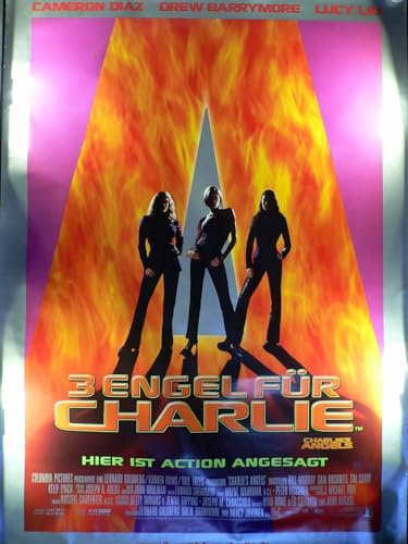 3 Engel für Charlie - Cameron Diaz - Lucy Liu - Filmposter 120x80cm gerollt