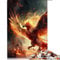 Puzzle für Erwachsene Phoenix 1000 Teile Puzzle für Erwachsene Teenager PapppuzzlesSpielspielzeug Größe: 26 x 38 cm