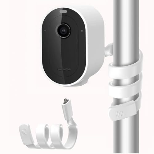 Support Flexible en Torsion avec raccord fileté Standard 1/4-20,Compatible avec Les caméras Ring/Eufy/Arlo/Wyze,Compatible avec Les caméras Ring Stick Up Cam,EufyCam 2/2C/2 Pro/2C Pro,Arlo Pro 4/3/2