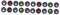 BESTonZON 2sets Squeeze Cat Paw Fidget Toy Silicone Rocker Case Cap for Gaming Non-slip Grip for Long-lasting Use 10pcs*2