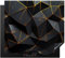 KitchenYeah© Copri Piano Induzione 59x52 cm Cucina Coprifornelli Copertura Protezione Cottura Tutto per la Cucina Design - Oro - Nero - Lusso