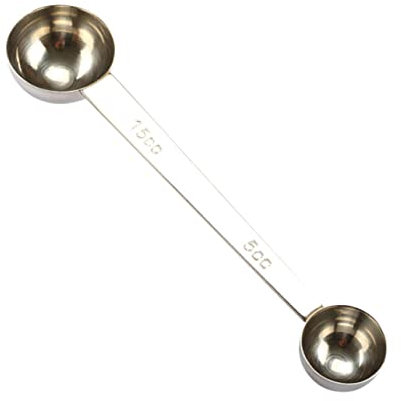 PRETYZOOM 15cc Cucharadita Medidora De Café Medidas y Cuchara Inoxidable Para Té y Café Fácil De Almacenar