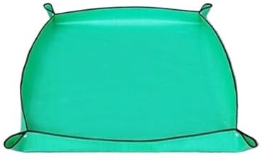 SRKATI Wärmematte für Sämling Garten-Bodenmatte, wechselnde Bodenmatte, wasserdicht, verdickend, Wickeltopf, Pflanzung, Blumenmatte, Gartengeräte heizmatte(Green,100x100cm)