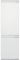 Hotpoint HTC18D011A1 70/30 Built-In Fridge Freezer 189L + 79L - White