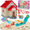 VBACALA Sable Magique,Jouets de Chantier Pour Enfants Avec Outils de Sable Magique 750G,Jouets de Sable Sensoriels Pour Chiots,Cadeau Pour Garçons et Filles de 3 à 4 ans