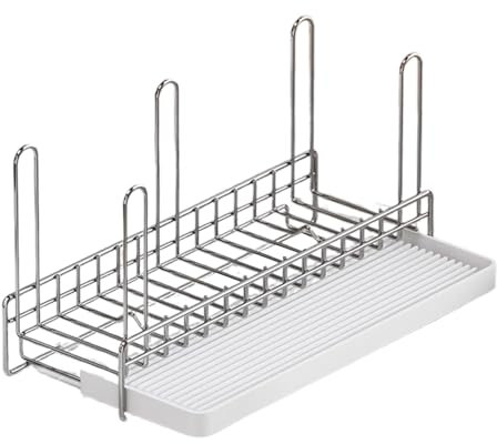 Drying Rack, Baby Bottles Stand, Tumbler Drying Rack, Organizer For Countertop-Holds Up Stainless Steel Organizer Drainer Storage Glasses Cups Tumblers Washing Cabinet For Kitchen