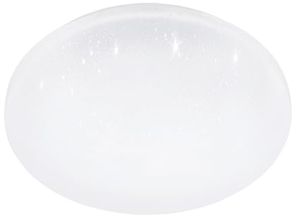 Eglo LED Ceiling Light Fitting Frania-IP, Crystal Effect Bathroom lamp