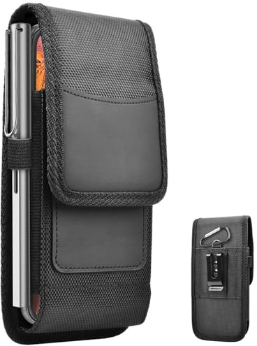 MUYAPAY Porta Cellulare da Cintura Con Slot per Carte e Portapenne, Accessori Telefono Marsupio da Cintura, Porta Attrezzi per Escursioni, Campeggio, Viaggi e Attività All'aperto