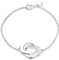 Bracelet à menottes tendance, bracelet en argent 925 pour femme