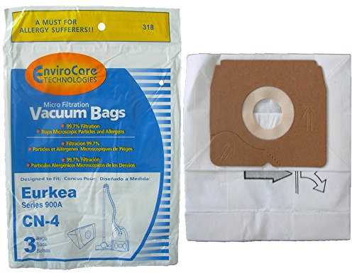 3 sacchetti per aspirapolvere Eureka 900A PowerForce Microfiltration CN4