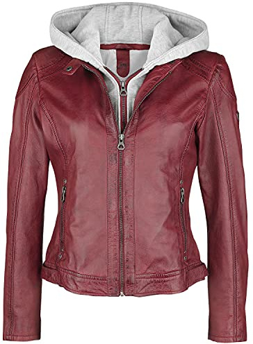 Mauritius Angy S18 LAMAS Frauen Lederjacke rot M 100% Leder Basics