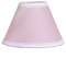 Grafelstein Lampenschirm ZOE, Ø 30 cm, rosa zartrosa mit weißer Spitzenbordüre Kinderzimmer Landhaus, Lampenschirm groß, E14 und E27 geeignet