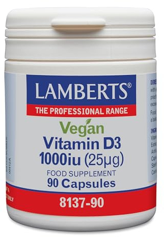 Lamberts Vegan Vitamina D3 1000 Ui 90 Caps