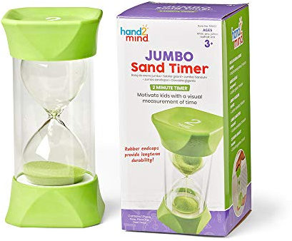 Learning Resources sablier de deux minutes, Timer enfant, Sablier enfant, Time Timer enfant, Chronomètre minuteur, Horloge enfant, sablier brossage dents enfant, minuteur enfant, chronomètre