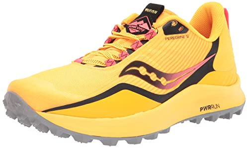 Saucony Peregrine 12 S10737-16, Womens Running Shoes, Yellow, 39 EU