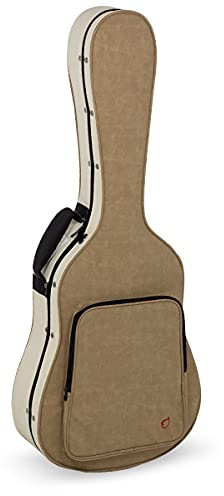 ORTOLA - Koffer für Akustikgitarre Styrofoam Kunstleder Rb751 ohne Logo - 8427-008-OR