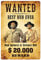 Blechwarenfabrik Braunschweig Bud Spencer und Terence Hill Wanted Best Duo Ever 3D-Dekoschild aus Blech Mehrfarbig, Maße: 20cm x 30cm, 300/T012