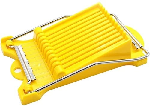 Slicer for Cutting Luncheon Meat Cheese Spam Slicer Tool Stainless Steel Fruit Watermelon Banana Wedger for Kitchen Yellow Fashion Design
