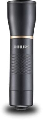 Philips SFL7000T/10 Taschenlampe - Led Taschenlampe mit 3 AAA-Batterien (im Lieferumfang enthalten) - 400 Lumen - Schwarz