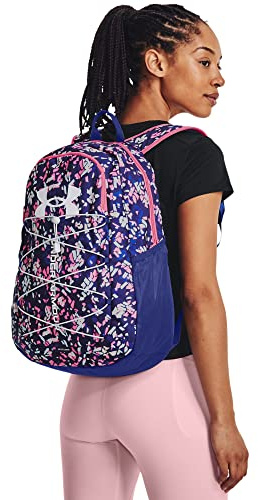 Under Armour Sac à dos de sport unisexe Hustle, (456) Bauhaus Bleu/rose punk/blanc, taille unique