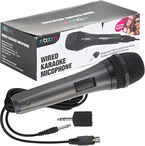 PMS VFM - Wired Karaoke Microphone & Adapter