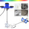Electric Paddle Mixer Cement Mixer, Adjustable 6 Speed Handheld Mixer Stirring Tool for Mixing Plaster, Mortar, Glue,Grout,Paint Thinset,Mortar,2600W Concrete Mixer with M14 Iron Spiral Rod