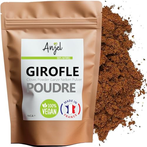 Clou de Girofle Poudre de Madagascar - Girofle Moulu 100% Naturel - NCA (50)